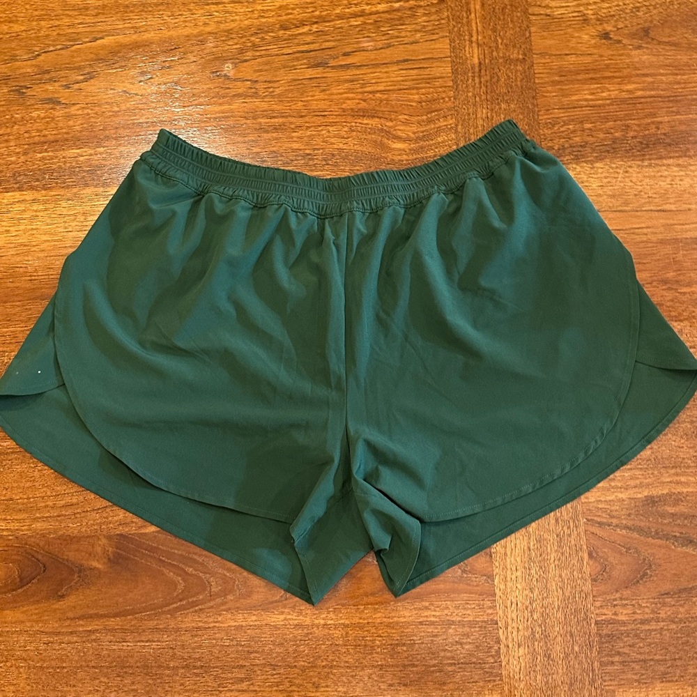 Zella Run In Women's Shorts, Green Mountain, Size Medium - Picture 7 of 7